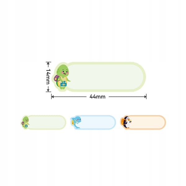 NIIMBOT-tarrat 14*44mm 150kpl KOULU