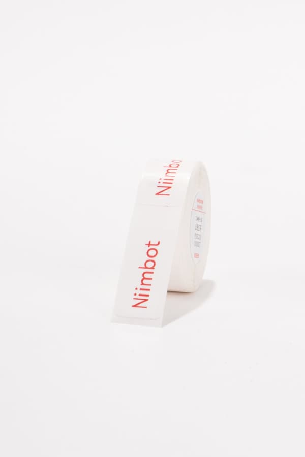 NIIMBOT klistermærker D-serien 14*30mm RØDT PRINT