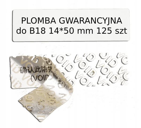NIIMBOT til B18 14*50mm 125 stk. GARANTISEGL