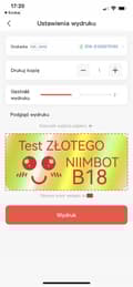 Pikkukuva 5 / 9: NIIMBOT-TEIPPI B18:lle, musta lämpösiirtoteippi
