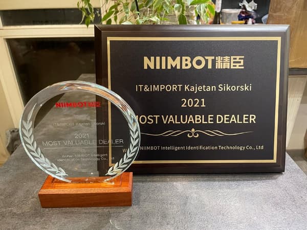 NIIMBOT-TEJP för B18 Vit TERMOÖVERFÖRING