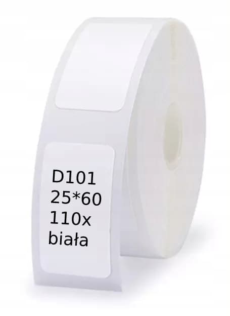 NIIMBOT Etiketter Klistermärken för D101 25*60mm 110st