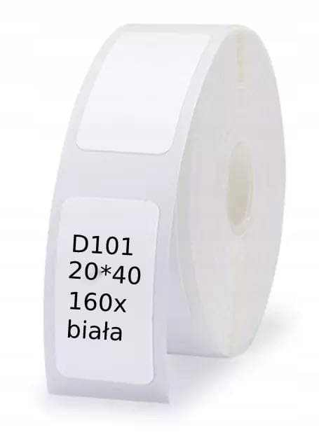 NIIMBOT Etiketter Klistermärken för D101 20*40mm 160st