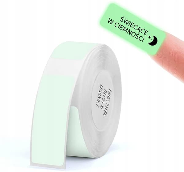 NIIMBOT GLOW-IN-THE DARK-etiketter 14*35mm