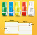 Miniatyrbild 11 av 11: NIIMBOT B21/B3S Kabeletiketter 25*38mm 100st