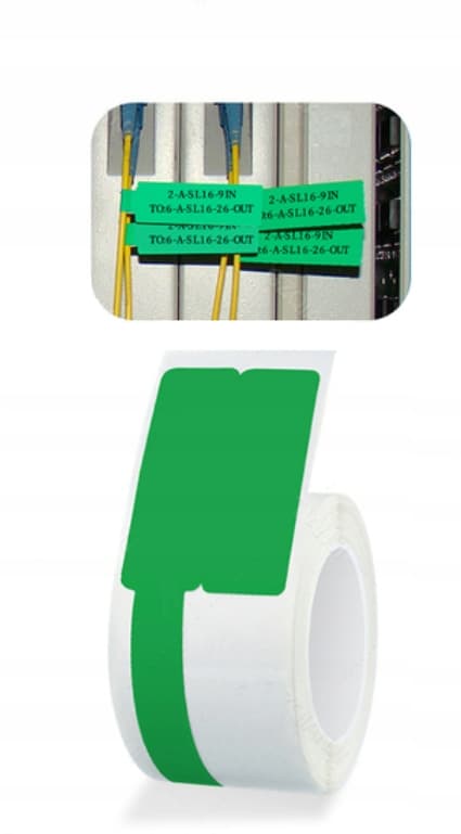 NIIMBOT B21/B3S Kabeletiketter 25*38mm 100 stk.