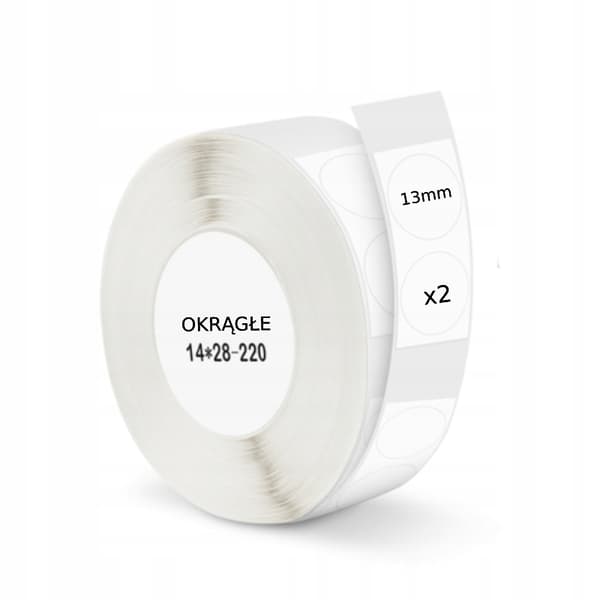 NIIMBOT-tarrat, tarrat, 13 mm, 440 kpl, pyöreät