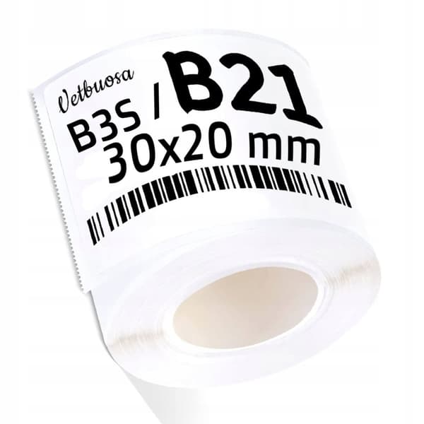 NIIMBOT B21 B3S Etiketter Klistermärken 30*20mm 320st