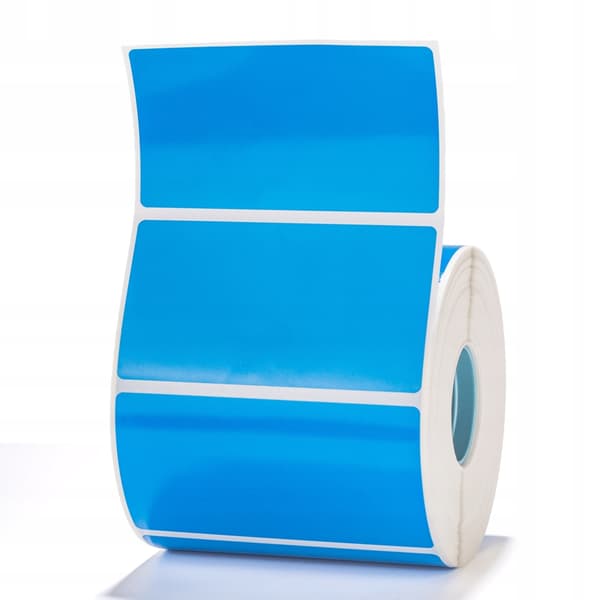 NIIMBOT Etiketter Klistermärken 75*40mm BLÅ 690st för K3/W skrivare