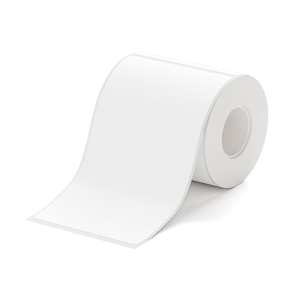 NIIMBOT Etiketter Klistermærker ORIGINAL 45x80mm 95 stk. HVIDE til B-serien