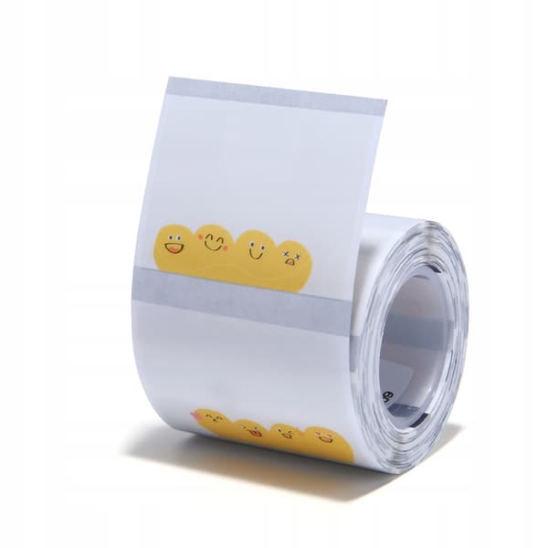 NIIMBOT-tarrat, tarrat, 41x31mm, pyöreät, läpinäkyvät, 220 kpl, B21/B3S/B1-tarroille
