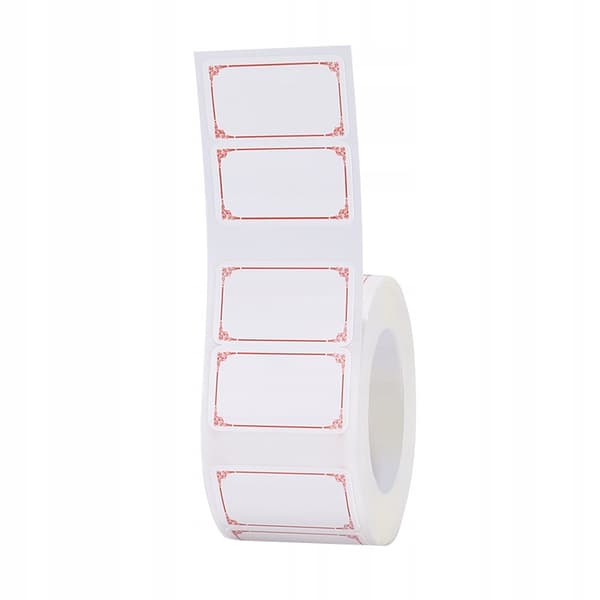 NIIMBOT RFID-klistermærker 40*30 mm rød ramme 230 stk. B-serien original