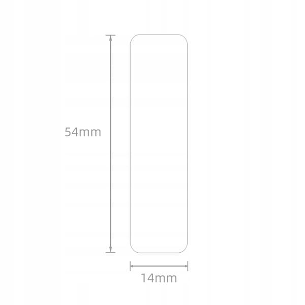 NIIMBOT-tarrat Tarrat 14 * 54 mm VALKOISET 120 kpl D11/D110/D101 Alkuperäinen