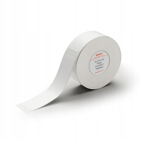 NIIMBOT-tarrat Tarrat 14 * 54 mm VALKOISET 120 kpl D11/D110/D101 Alkuperäinen