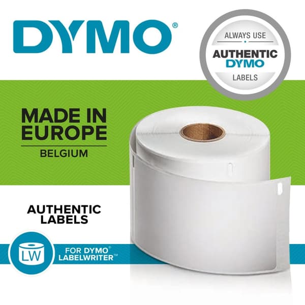 DYMO Små brevordneretiketter - 38 x 190 mm - S0722470