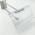 Miniatyrbild 9 av 9: 40 st 80x42 mm genomskinliga plastetikettklämmor för hylletiketter, trådhyllaetikettklämmor för trådgaller, prisetiketter