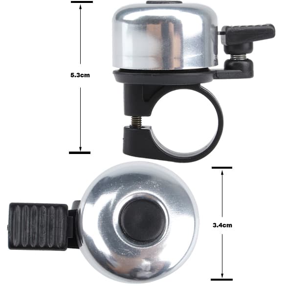 Ringklocka till cykel SILVER