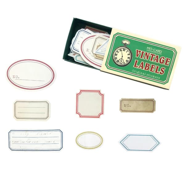 60x Tarrat Laatikossa, Vintage - Nro. 4