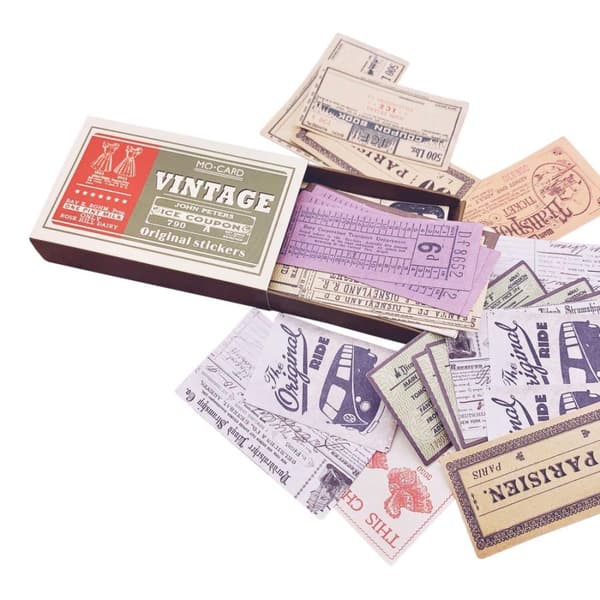 60x Tarrat Laatikossa, Vintage - Nro. 6
