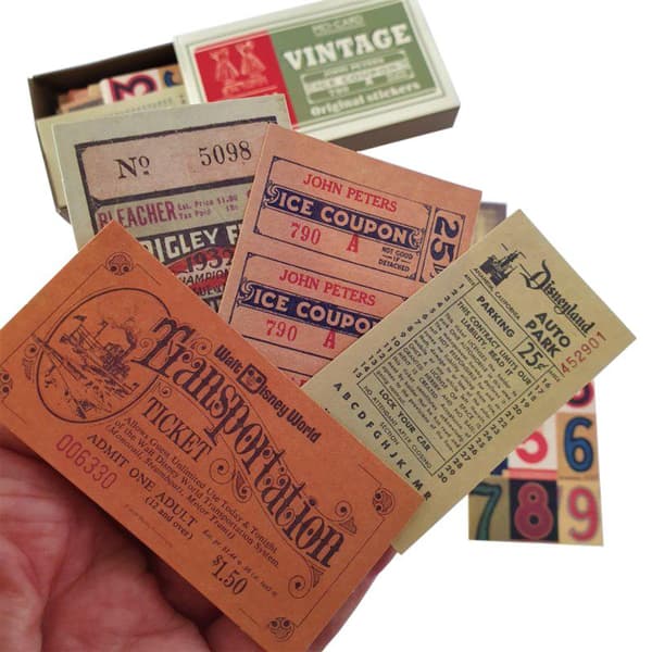 60x Tarrat Laatikossa, Vintage - Nro. 6