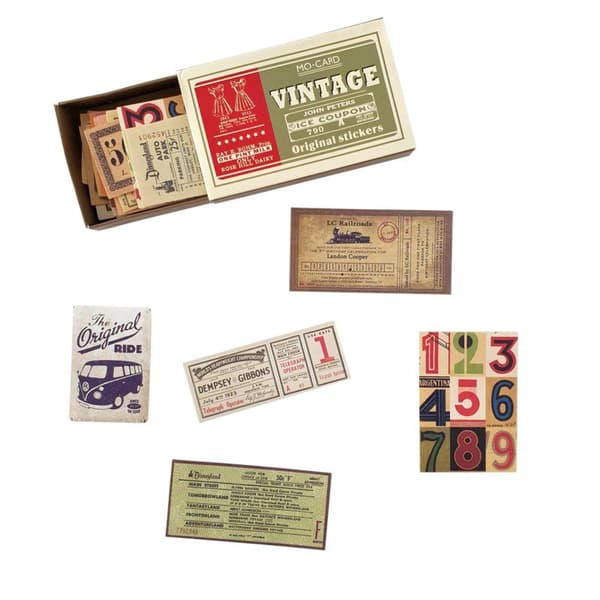 60x Tarrat Laatikossa, Vintage - Nro. 6