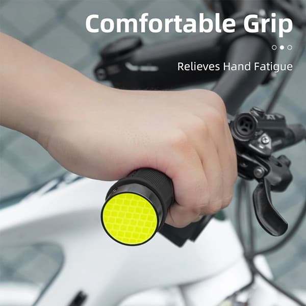Rockbros Bicycle Greppar Med Reflector - Svart