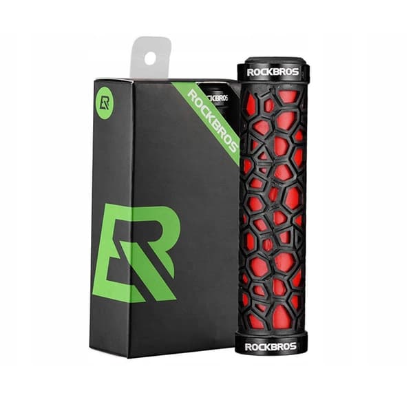 Rockbros Bicycle Greppar - Röd/Svart