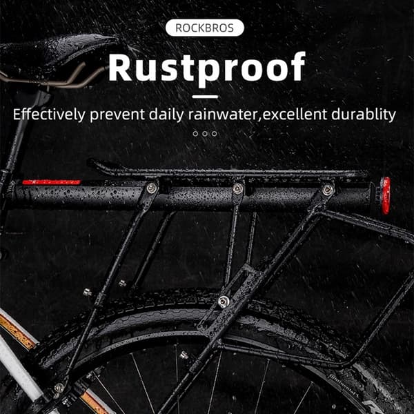 Rockbros cykelställ med hylla - Svart