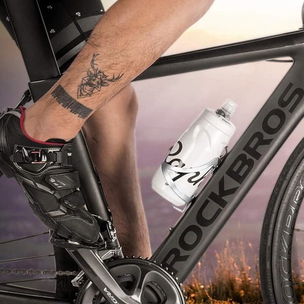 Rockbros 2017-11AS Cykelhållare För Vattenflaska - Vit