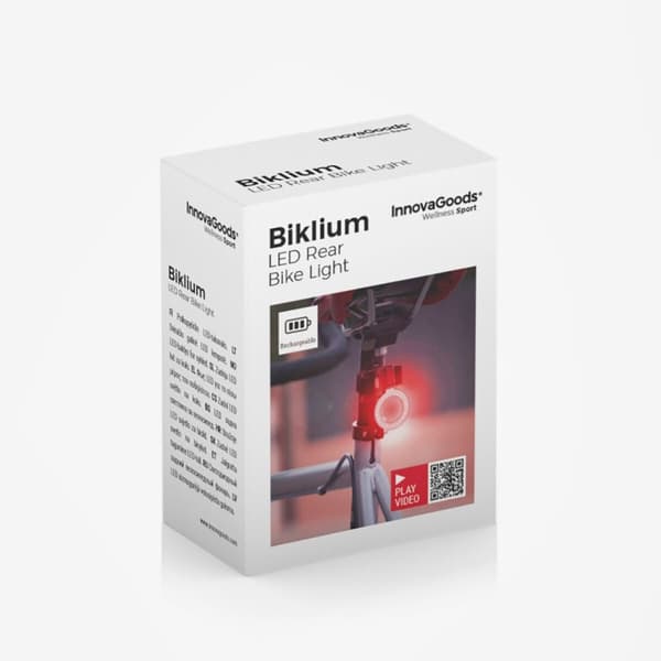 Bakre LED -lampa för cykel Biklium InnovaGoods