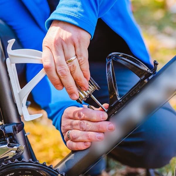 Forever Outdoor Basic Cykel Flaskhållare - Vit