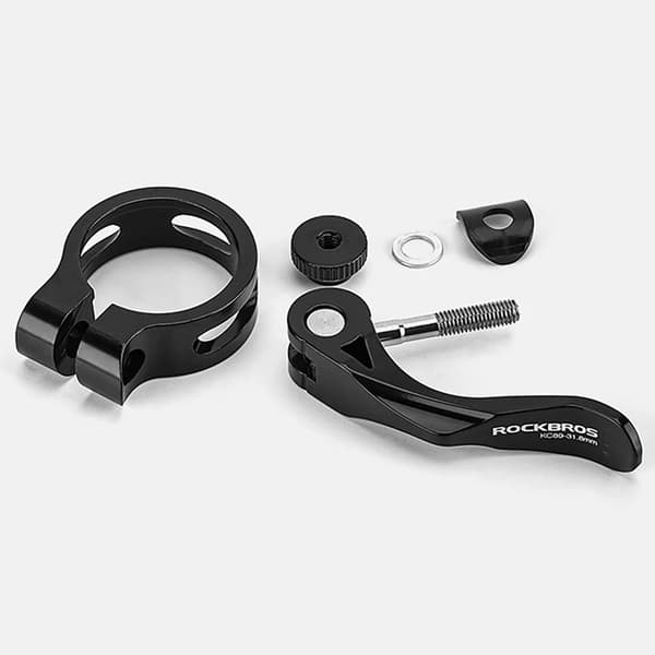 Rockbros Cykelstolsklämma med Snabbkoppling - Svart