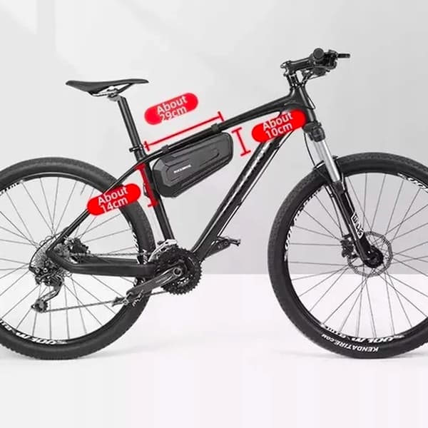 Rockbros Cykelväska Vattentät För Ram B67 - Svart