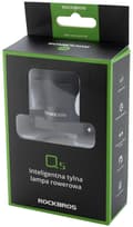 Miniatyrbild 10 av 10: Rockbros Q5 Bakre Cykelljus Med Intelligent Stoppsystem - Svart