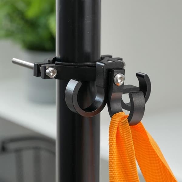Cykel/Skoter Triple Shopping Hållare Hook - Svart