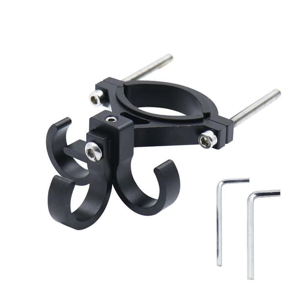 Cykel/Skoter Triple Shopping Hållare Hook - Svart