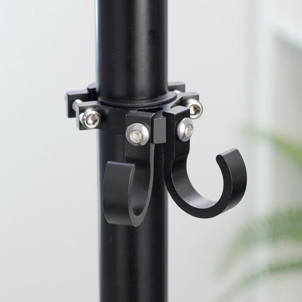 Cykel/Skoter Double Shopping Hållare Hook - Svart