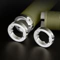 Miniatyrbild 2 av 5: Rockbros Cykelgrepp Anti-Slip Twist Grips - Blå