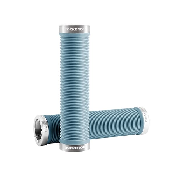 Rockbros Cykelgrepp Anti-Slip Twist Grips - Blå