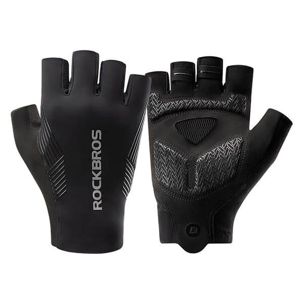 Rockbros Cykelhandskar Vår/Sommar/Höst, Short Fingers, Storlek: XXL