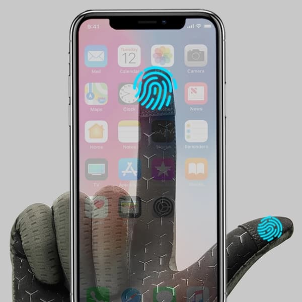 Rockbros Andas Cykelhandskar med Full Finger, Storlek: S - Grön