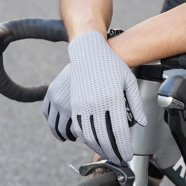 Rockbros Andas Cykelhandskar med Full Finger, Storlek: S - Grön