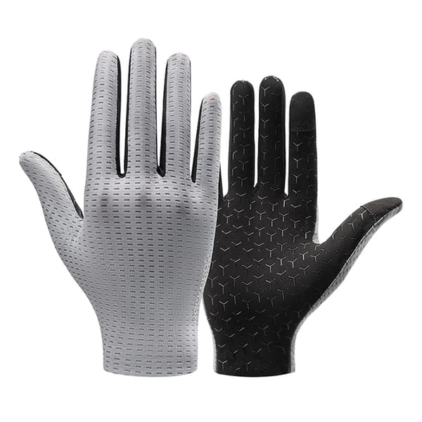 Rockbros Andas Cykelhandskar med Full Finger, Storlek: XL - Grå