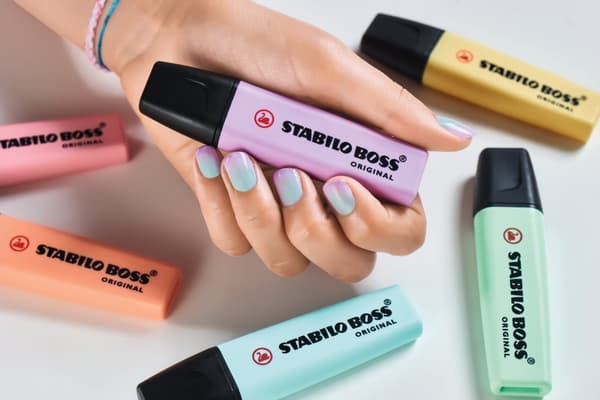 Markeringstusj BOSS Original pastell 4-pk Stabilo