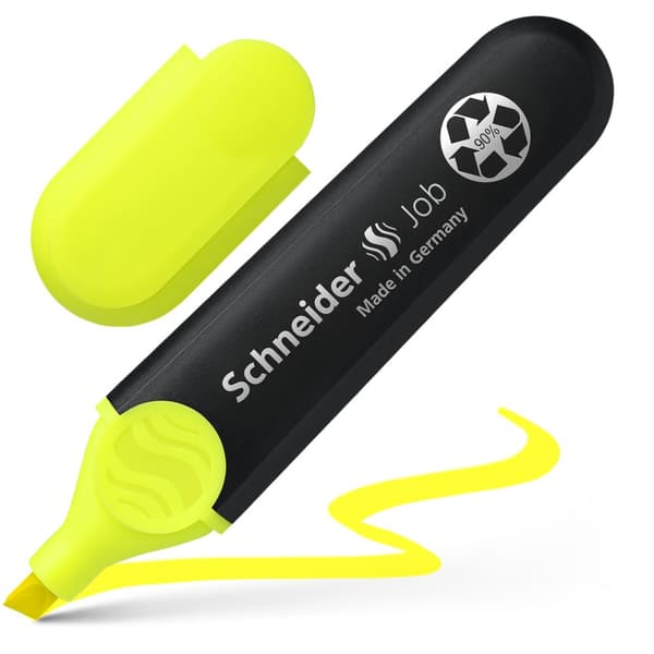 Överstrykningspenna Neon 4-p Schneider Job