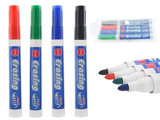 4-Pack - Whiteboardpennor / Whiteboard Penna - 4 färger