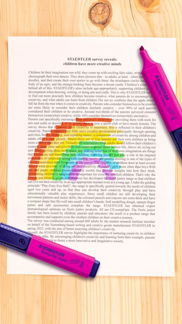 Överstrykningspenna Textsurfer Classic 4-pack Staedtler