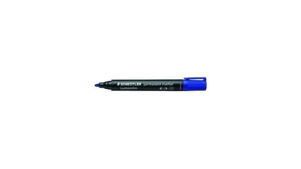 Staedtler CMS3523 Permanent Marker Pen Blå