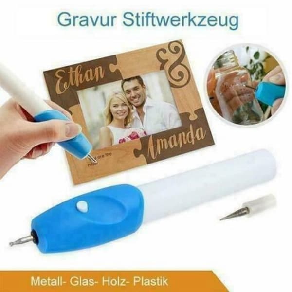 MAVURA gravyrenhet » Elektrisk gravyrpenna gravyrpenna gravyrenhet minigravör porta gravyrpenna