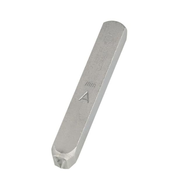 Gravurem gravör - 10112000 -S Set med bokstäver för att slå A-Z, - / 12mm